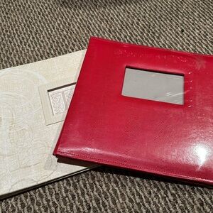 Red Photo Album with Window